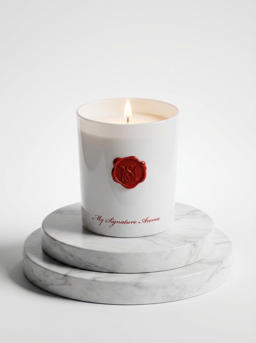 MSA scented candle