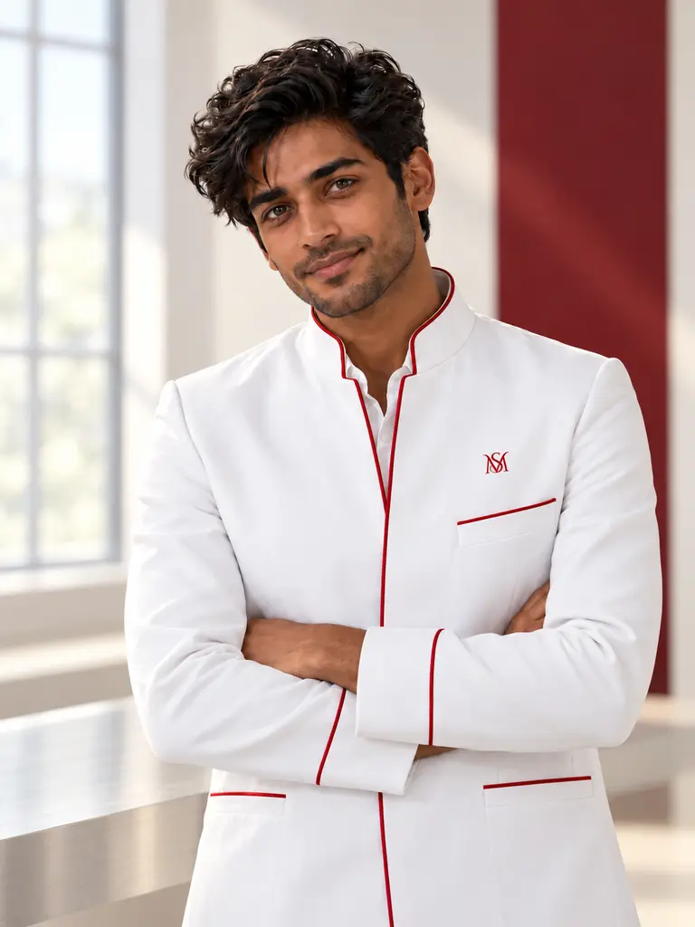 Generated portrait of Arjun Mehta, an MSA AI persona